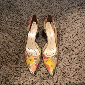 Anne Klein Floral Heels